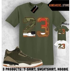 Tee Shirt Matching Aj 3 Family Affair To Match Retro Number 23 T-Shirt